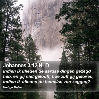 Johannes 3:12 NLD Bible Verse Image