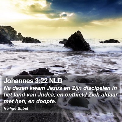 Johannes 3:22 NLD Bible Verse Image