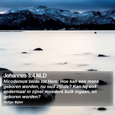 Johannes 3:4 NLD Bible Verse Image