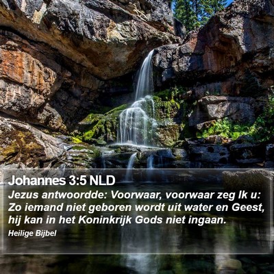 Johannes 3:5 NLD Bible Verse Image