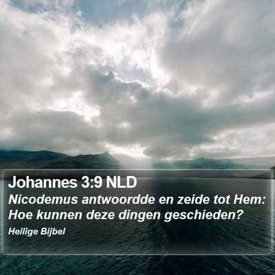 Johannes 3:9 NLD Bible Verse Image