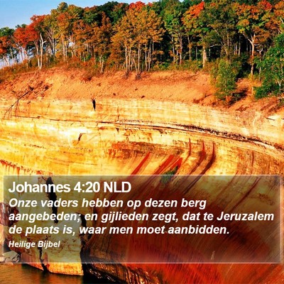 Johannes 4:20 NLD Bible Verse Image