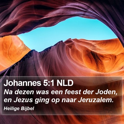 Johannes 5:1 NLD Bible Verse Image