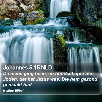 Johannes 5:15 NLD Bible Verse Image