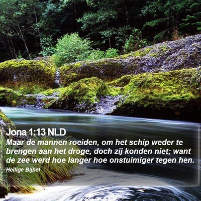 Jona 1:13 NLD Bible Verse Image