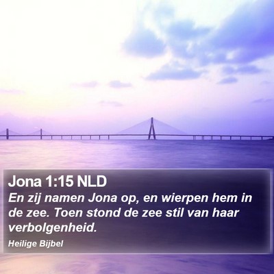 Jona 1:15 NLD Bible Verse Image