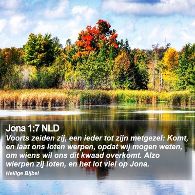 Jona 1:7 NLD Bible Verse Image