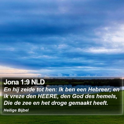 Jona 1:9 NLD Bible Verse Image