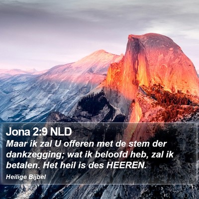 Jona 2:9 NLD Bible Verse Image