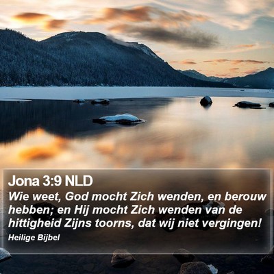 Jona 3:9 NLD Bible Verse Image