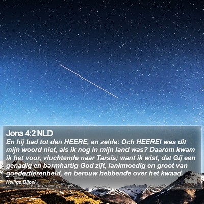 Jona 4:2 NLD Bible Verse Image