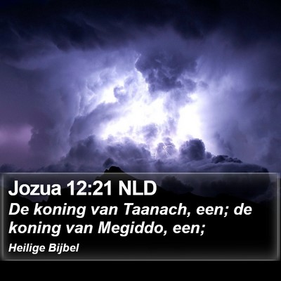 Jozua 12:21 NLD Bible Verse Image