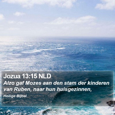 Jozua 13:15 NLD Bible Verse Image