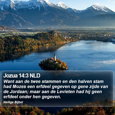 Jozua 14:3 NLD Bible Verse Image