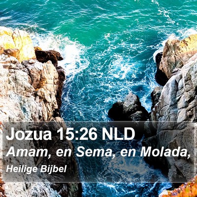 Jozua 15:26 NLD Bible Verse Image