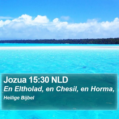 Jozua 15:30 NLD Bible Verse Image