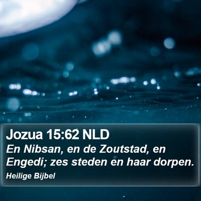 Jozua 15:62 NLD Bible Verse Image