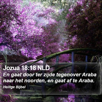 Jozua 18:18 NLD Bible Verse Image