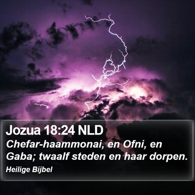 Jozua 18:24 NLD Bible Verse Image