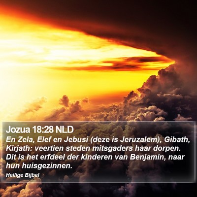 Jozua 18:28 NLD Bible Verse Image