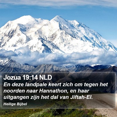 Jozua 19:14 NLD Bible Verse Image