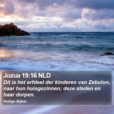 Jozua 19:16 NLD Bible Verse Image