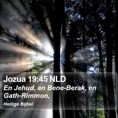 Jozua 19:45 NLD Bible Verse Image