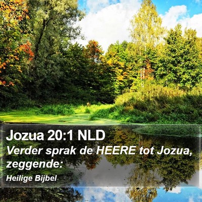 Jozua 20:1 NLD Bible Verse Image