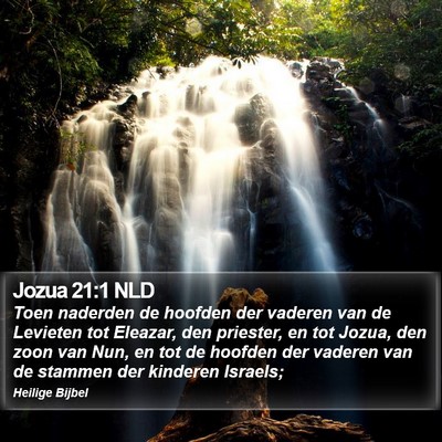 Jozua 21:1 NLD Bible Verse Image