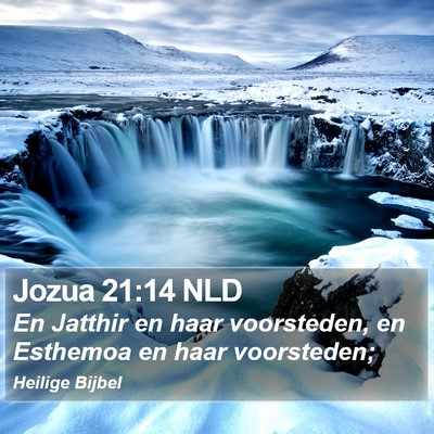 Jozua 21:14 NLD Bible Verse Image