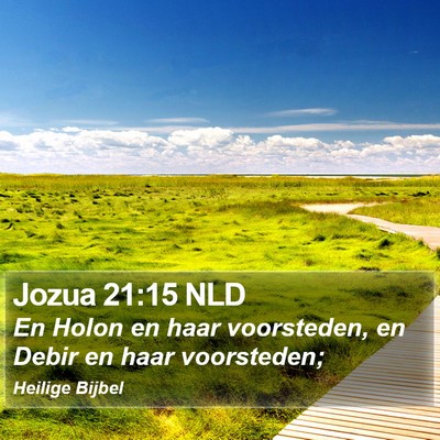 Jozua 21:15 NLD Bible Verse Image