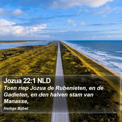 Jozua 22:1 NLD Bible Verse Image
