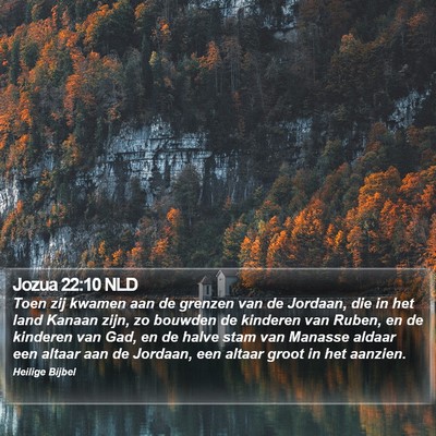 Jozua 22:10 NLD Bible Verse Image