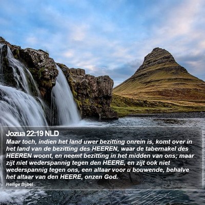 Jozua 22:19 NLD Bible Verse Image