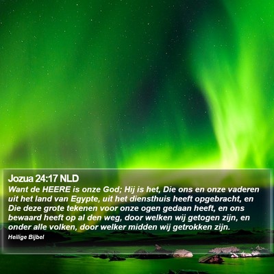Jozua 24:17 NLD Bible Verse Image