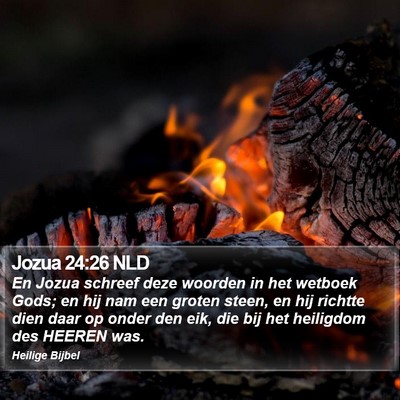 Jozua 24:26 NLD Bible Verse Image