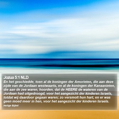 Jozua 5:1 NLD Bible Verse Image
