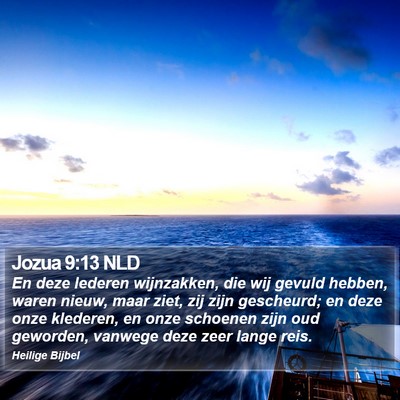 Jozua 9:13 NLD Bible Verse Image