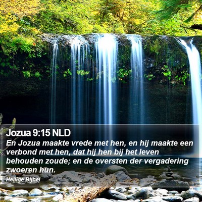 Jozua 9:15 NLD Bible Verse Image