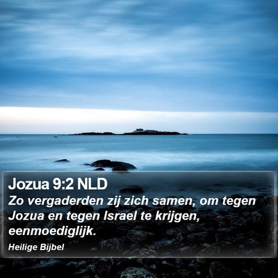 Jozua 9:2 NLD Bible Verse Image