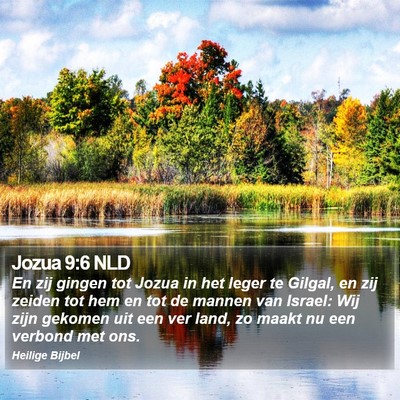 Jozua 9:6 NLD Bible Verse Image