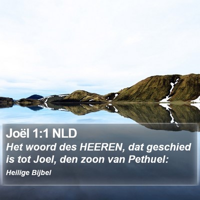 Joël 1:1 NLD Bible Verse Image