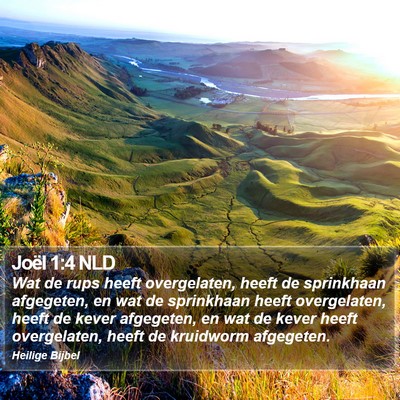 Joël 1:4 NLD Bible Verse Image