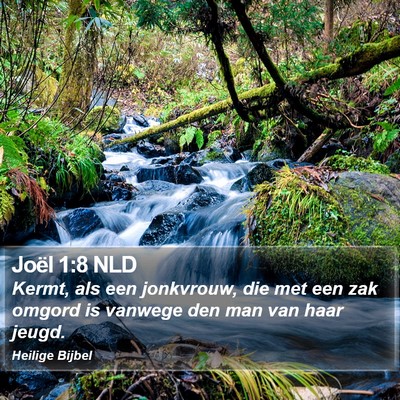 Joël 1:8 NLD Bible Verse Image