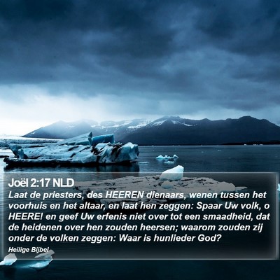 Joël 2:17 NLD Bible Verse Image