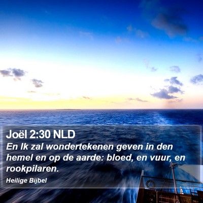 Joël 2:30 NLD Bible Verse Image