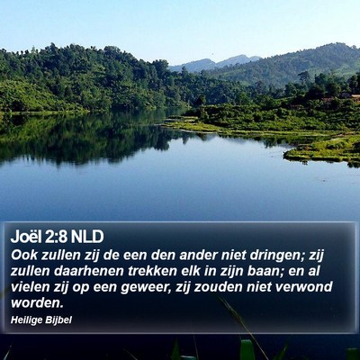Joël 2:8 NLD Bible Verse Image