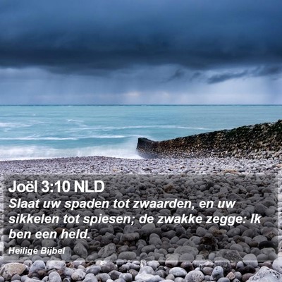 Joël 3:10 NLD Bible Verse Image