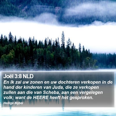 Joël 3:8 NLD Bible Verse Image