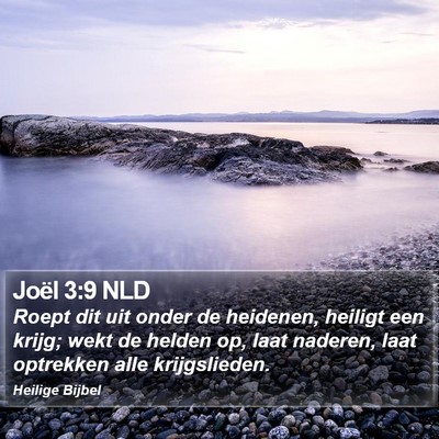 Joël 3:9 NLD Bible Verse Image